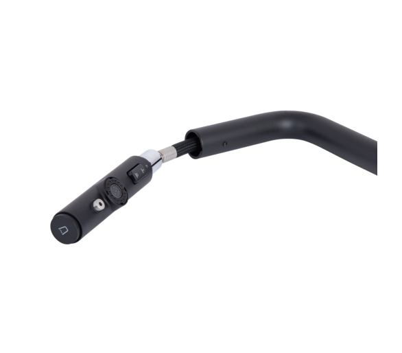 Змішувач для кухні висувний і фільтра Qtap Rozcesti2 Black Matt