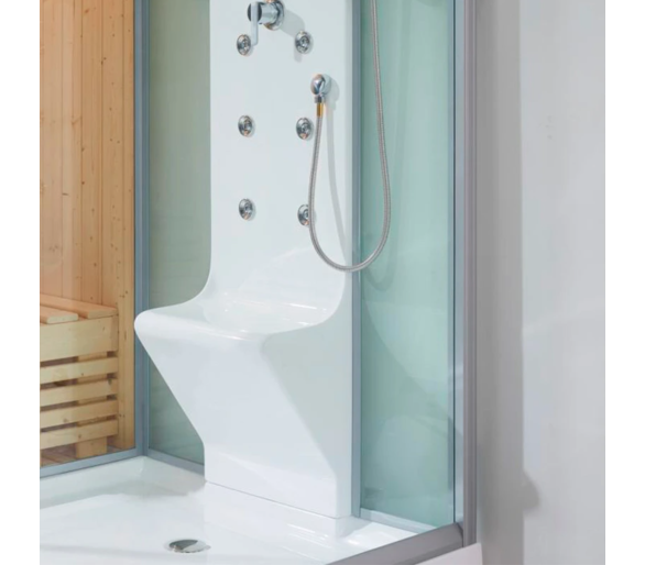 Гідромасажний бокс із сауною Golston GA-U881 White 2200х1200х2200 мм