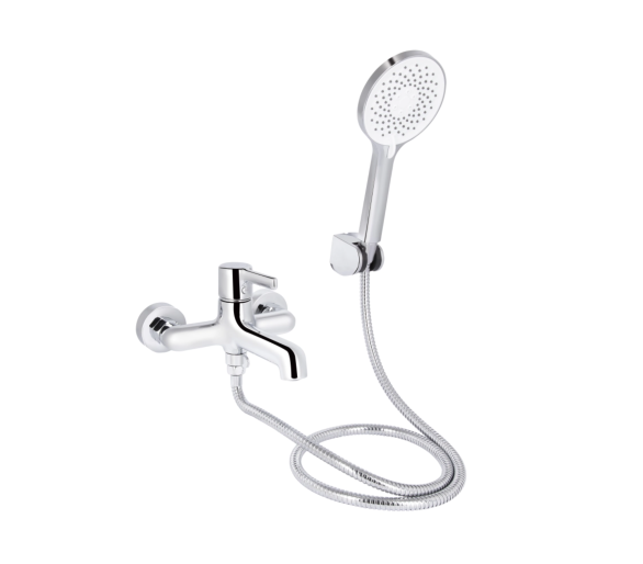 Смеситель для ванны Qtap Cardinal Chrome