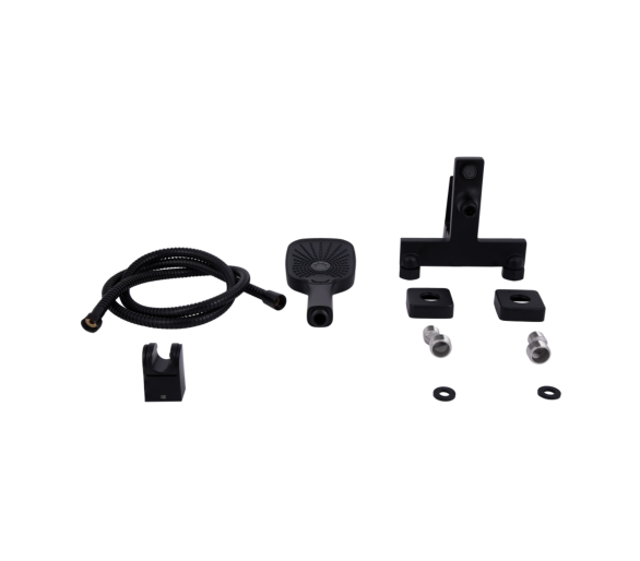 Смеситель для ванны Qtap Gemini Black Matt