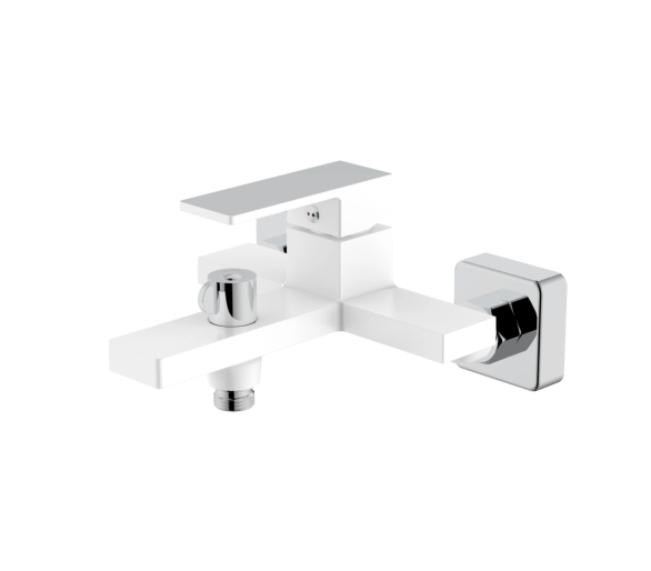 Змішувач для ванни Qtap Gemini White