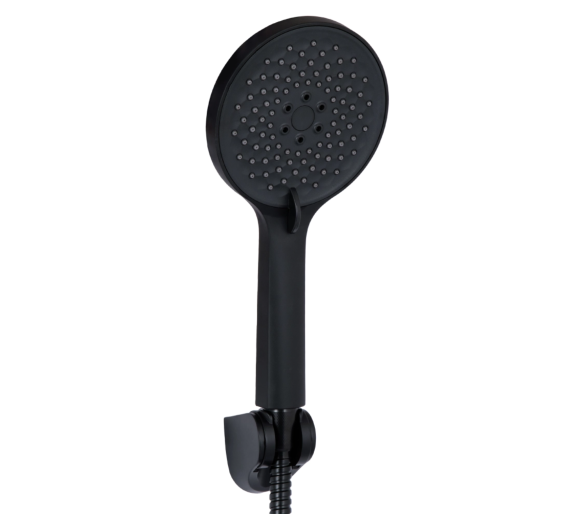 Смеситель для ванны длинный Qtap Taurus Black Matt