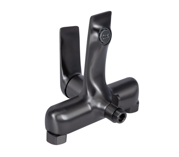 Змішувач для ванни Qtap Vlasta New Gunmetal
