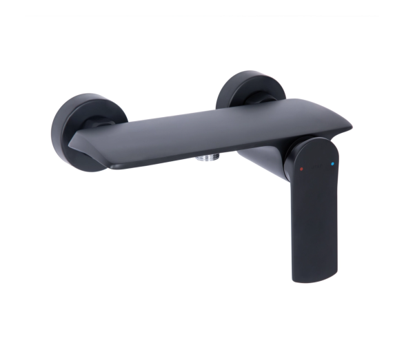 Змішувач для душу Qtap Slavonice Black Matt