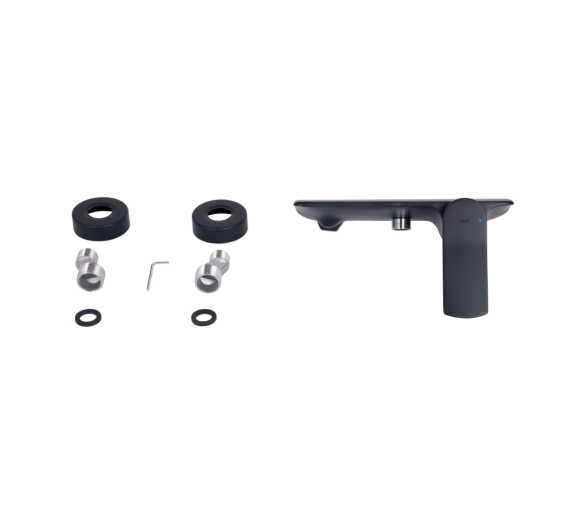Смеситель для душа Qtap Slavonice Black Matt