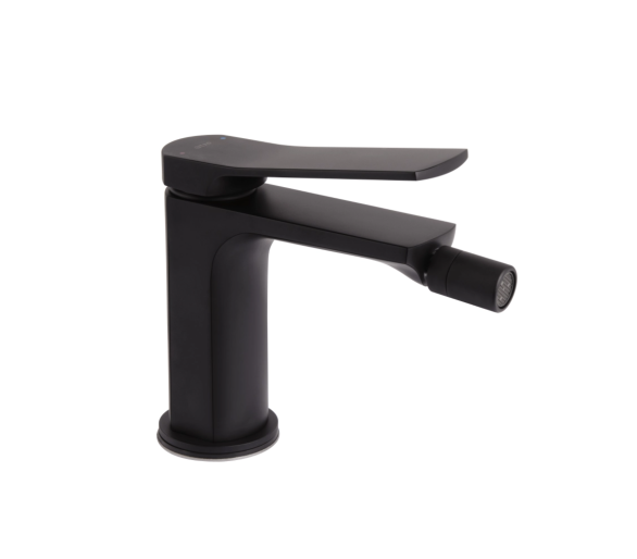 Смеситель для биде Qtap Slavonice Black Matt