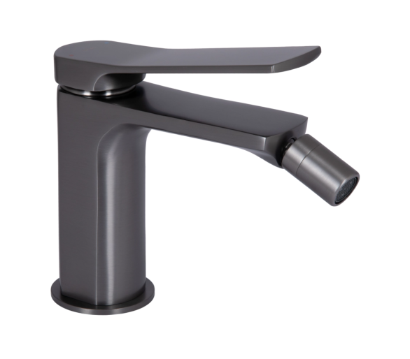 Змішувач для біде Qtap Slavonice Gunmetal