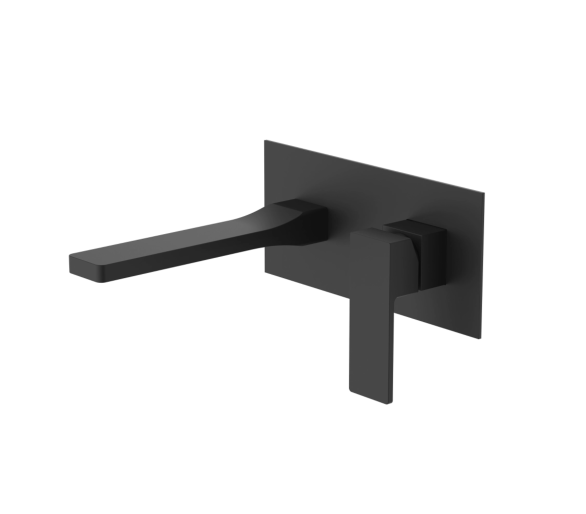 Змішувач прихований Qtap Gemini Black Matt