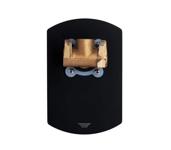 Смеситель скрытый Qtap Slavonice Black Matt