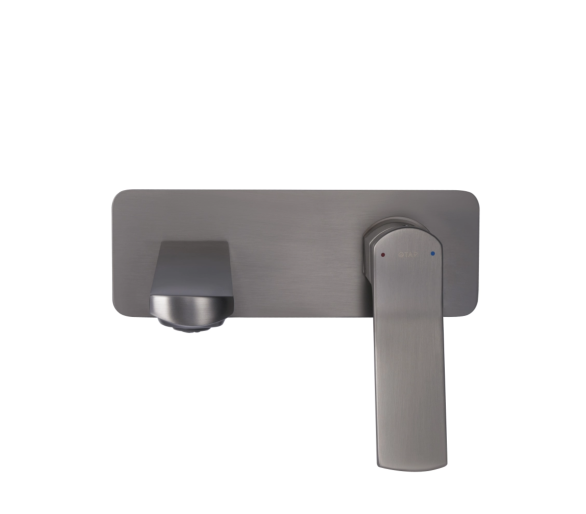 Смеситель скрытый Qtap Slavonice Gunmetal