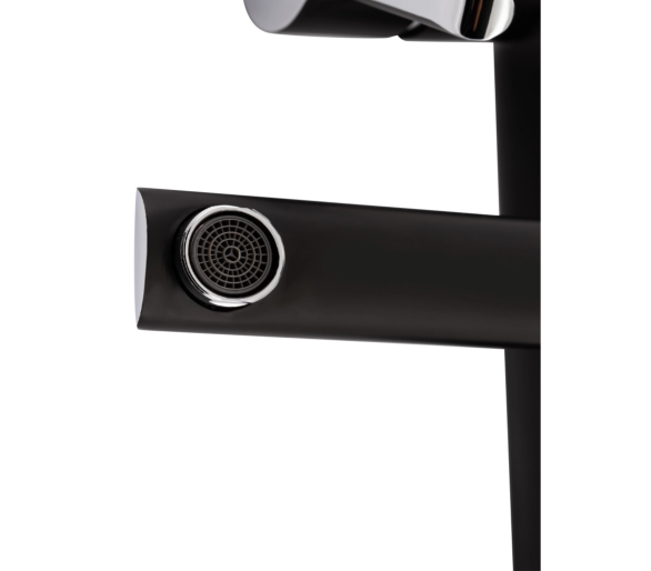 Душевая система 3 потр. Grand Qtap Black Matt
