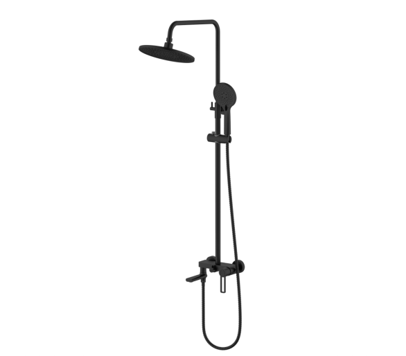 Душевая система 3 потр. Taurus Qtap Black Matt