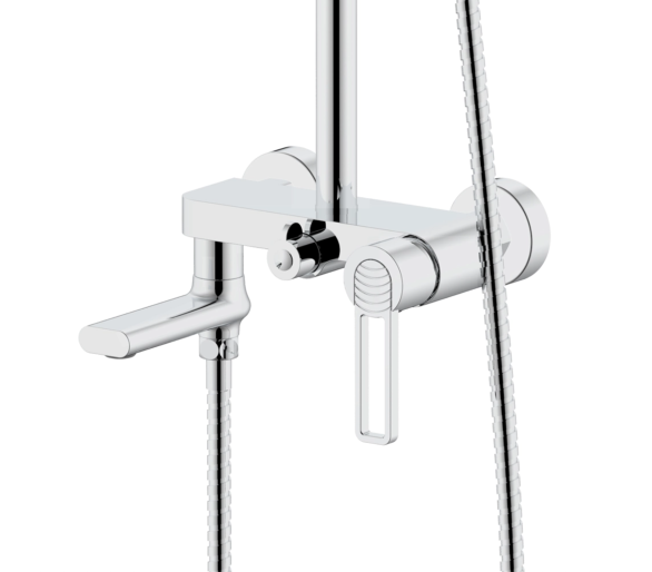 Душевая система 3 потр. Taurus Qtap Chrome