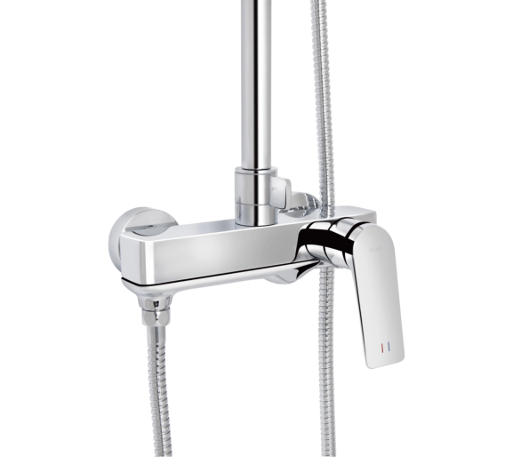 Душевая система 3 потр. Vlasta New Qtap Chrome