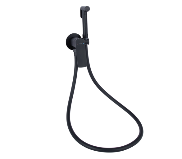 Набор для гигиенического душа Slavonice Qtap Black Matt