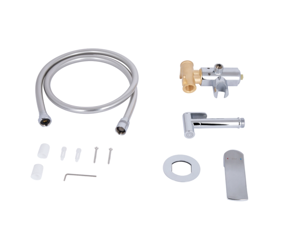 Набір для гігієнічного душу Slavonice Qtap Chrome