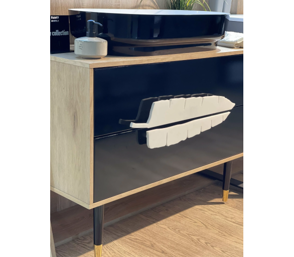 Тумба Fancy Marble AGATTI с умывальником Marta 750