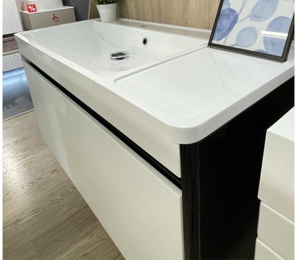 Тумба Fancy Marble Aspen 100 с умывальника Sacramento 1000