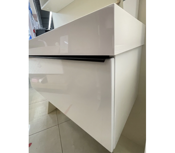 Тумба Fancy Marble Bermuda 1 с умывальником Vitold 900