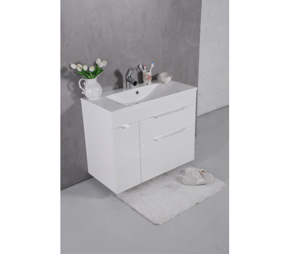 Тумба Fancy Marble Bermuda 2 з умивальником Vitold 900