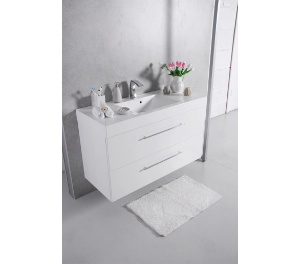 Тумба Fancy Marble Barbados 1 с умывальнико Narva 1200