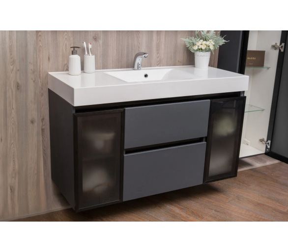 Тумба Fancy Marble Barbados 3 с умывальником Narva 1200