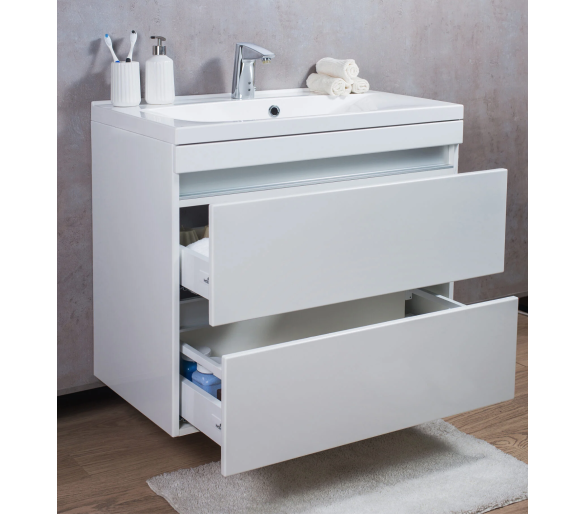 Тумба Fancy Marble Borneo с умывальником Lucia