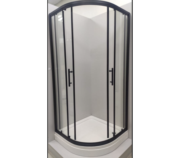 Душевая кабина Veronis Alonza Black 90x90x190 без поддона