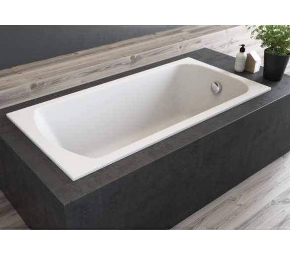 Акрилова ванна Polimat Classic Slim 170х75 прямокутна