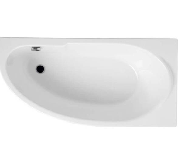 Акриловая ванна Polimat Miki 140x70 асимметричная правая