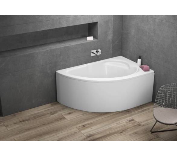 Акриловая ванна Polimat Standard 130x85 асимметричная правая