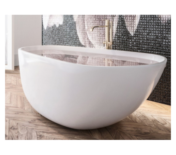 Акриловая ванна Polimat Shila 170x85 отдельностоящая
