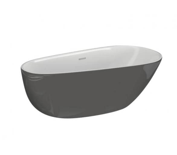 Акриловая ванна Polimat Shila 170x85 отдельностоящая