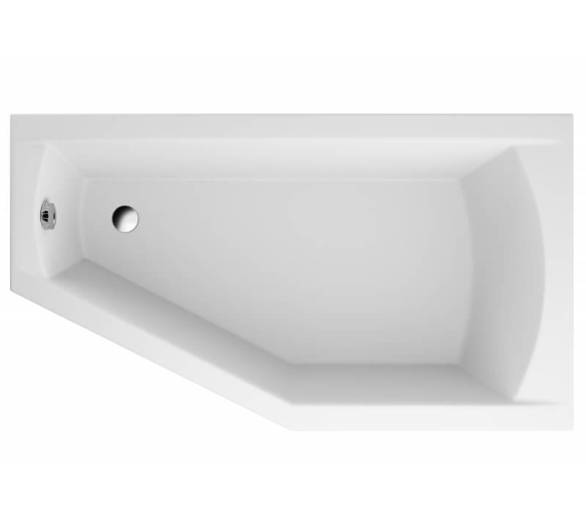 Акриловая ванна Polimat Selena 150x90 асимметричная правая