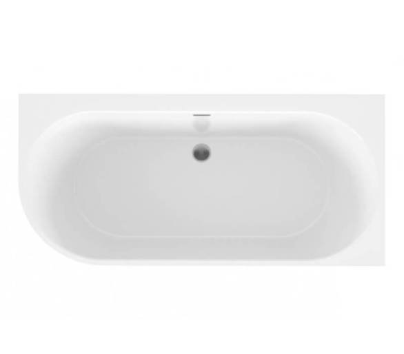 Акриловая ванна Polimat Sola 160x75 L/R отдельностоящая белая
