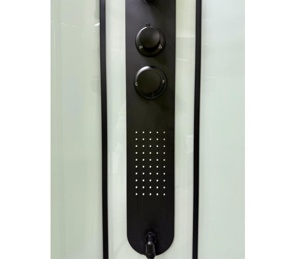 Душовий бокс Veronis BN-10-90 black 90х90х225 без даху
