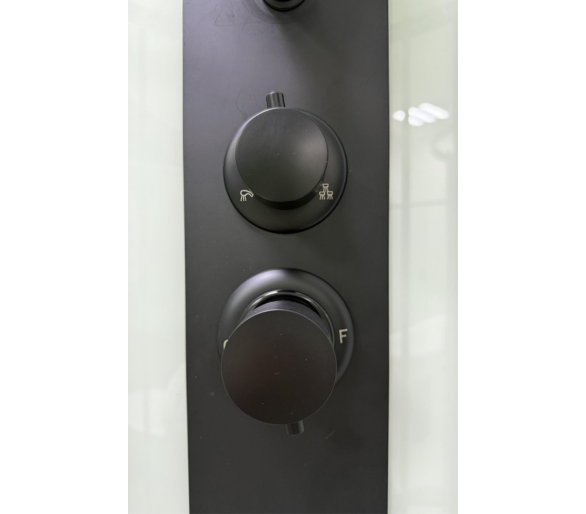 Душевой бокс Veronis BN-10-90 black 90x90x225 без крыши