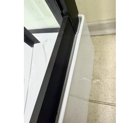 Душевой бокс Veronis BN-10-90 black 90x90x225 без крыши