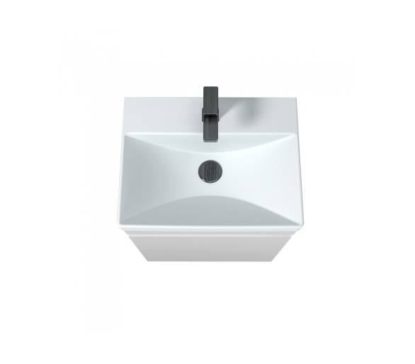 Тумба у ванну підвісна MDD Windy 50-U з умивальником Sempre 50