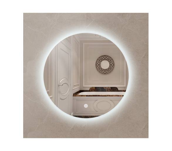 Дзеркало MDD Eclipse 70x70 S з LED-підсвіткою та сенсором