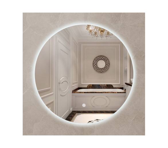 Дзеркало MDD Eclipse 80x80 S з LED-підсвіткою та сенсором