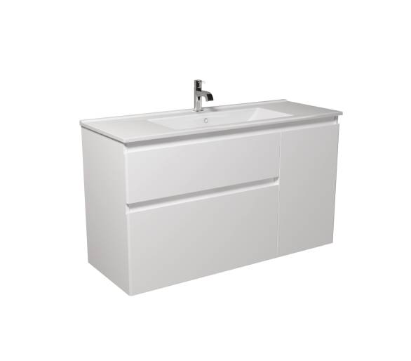 Тумба в ванную универсальная MDD Baki 120-U с умывальником Su-120