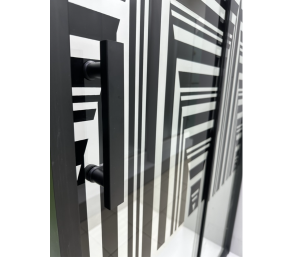 Душевая кабина ARTEX STT-110 BLACK PRINT 110x80x185 без поддона