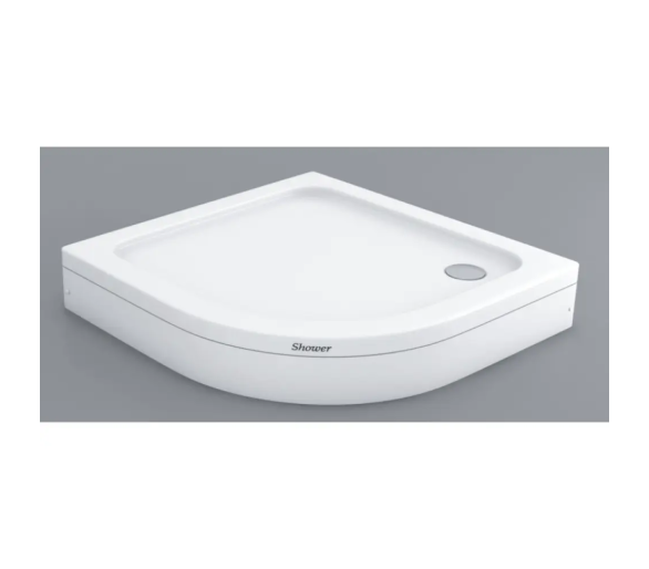 Душевий піддон 80x80x15 Shower SLENDER SW-10503 дрібний