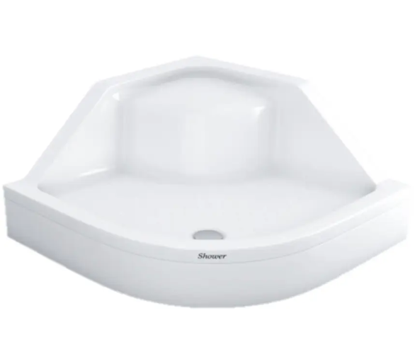 Душевой поддон 90x90x18/45 Shower MILET SW-8129 с сиденьем