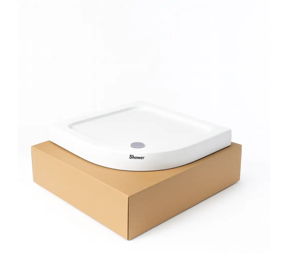 Душевий піддон 100x100x18 Shower Violet SW-8011 дрібний