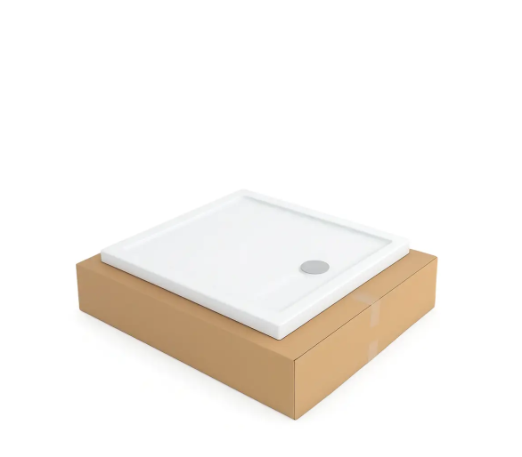 Душевий піддон 90x90x5 Shower SLIM SW-5660 дрібний