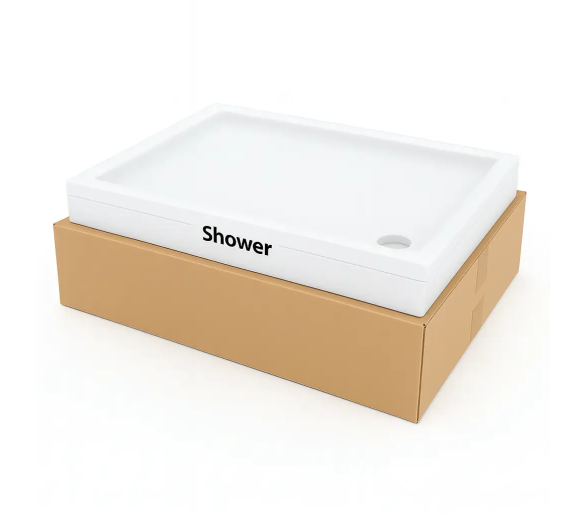 Душевий піддон 120x80x15 Shower SHOWART SINGAPUR дрібний