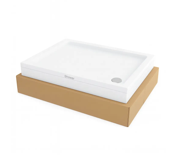Душевий піддон 90x80x18 Shower BETA SW-8989 дрібний