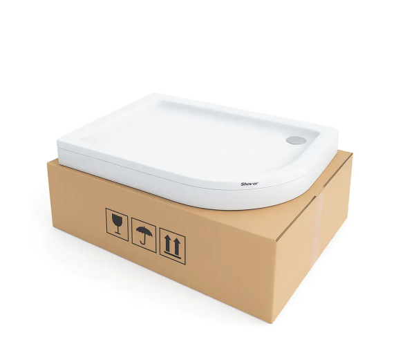 Душевий піддон 120x80x15 Shower TUNDRA SW-10552 L дрібний